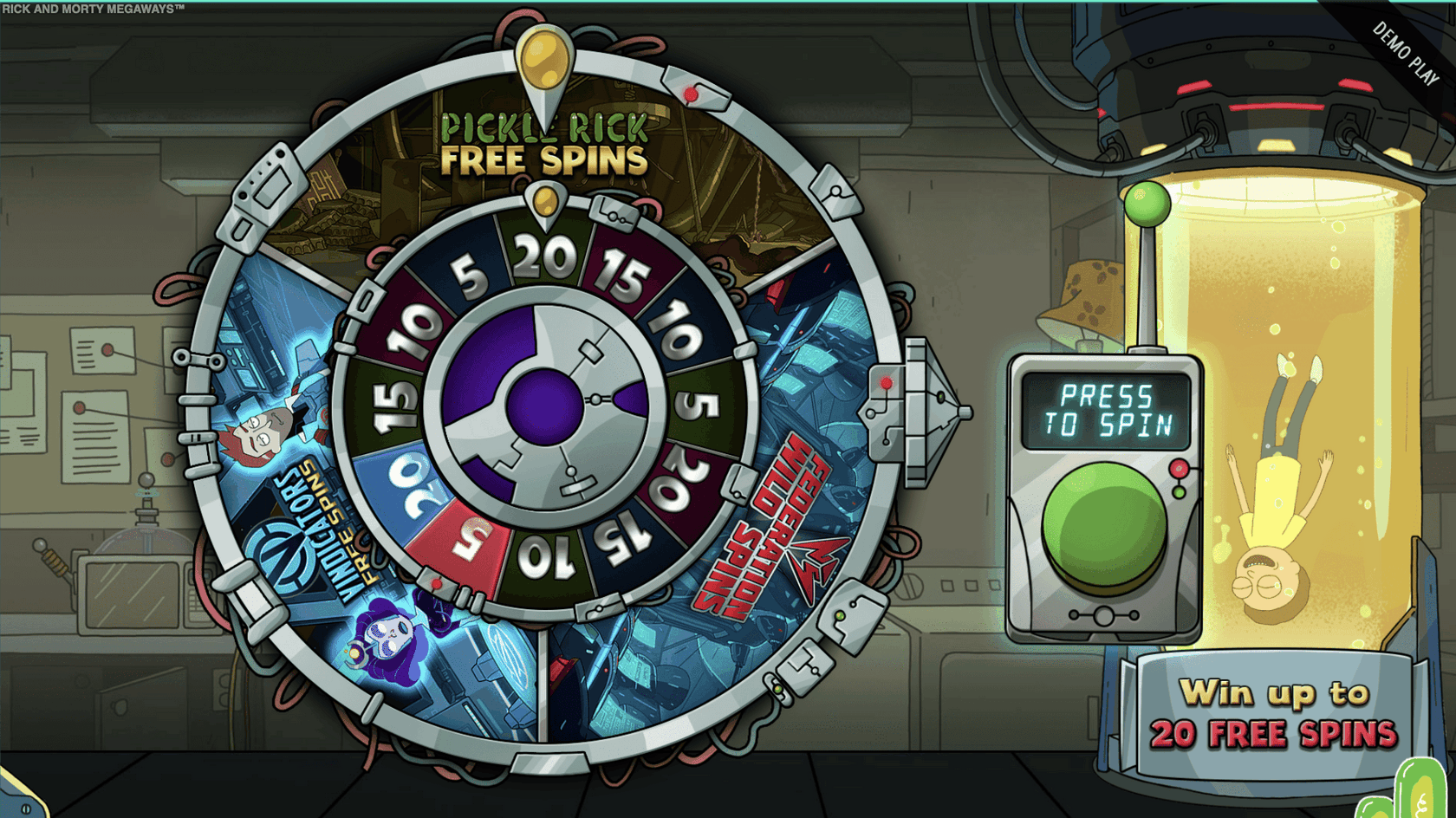 Play Rick and Morty Megaways Slot
